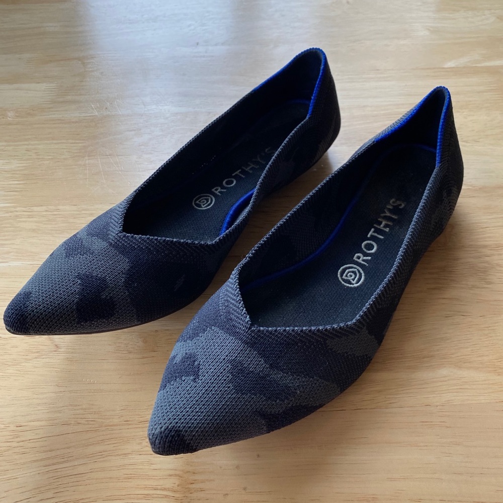Navy Camo Rothys